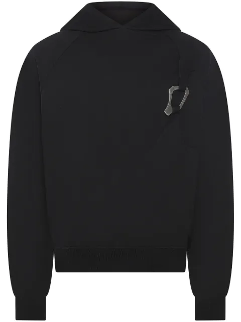 HELIOT EMIL Morphed hoodie Black PRESS24M08067
