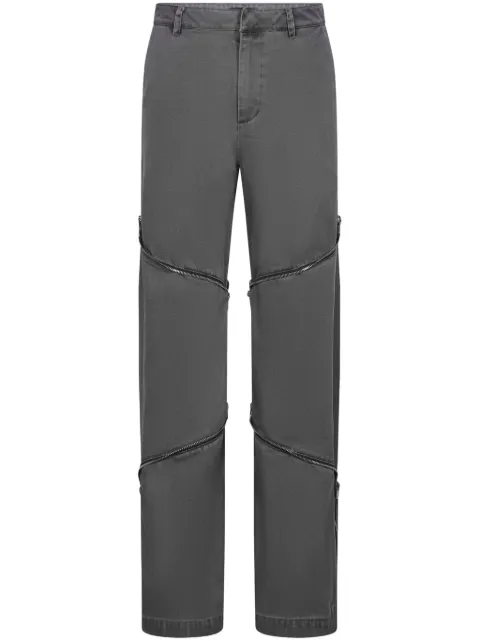 HELIOT EMIL Phyllotaxis trousers Grey PRESS24M10156