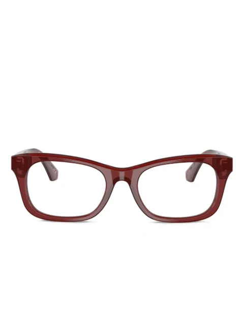 Burberry Eyewear rectangle-frame glasses Red BE2422