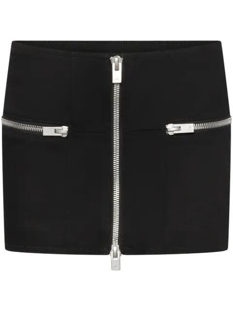 HELIOT EMIL Tritor mini skirt Black SS24W12035