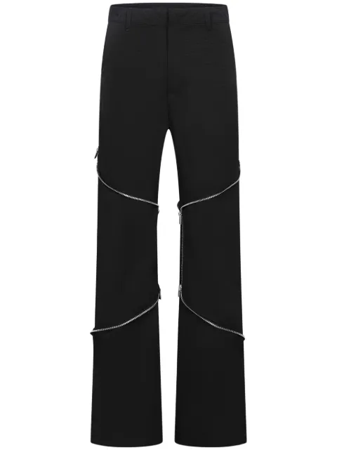 HELIOT EMIL Phyllotaxis trousers Black PRESS24M10156