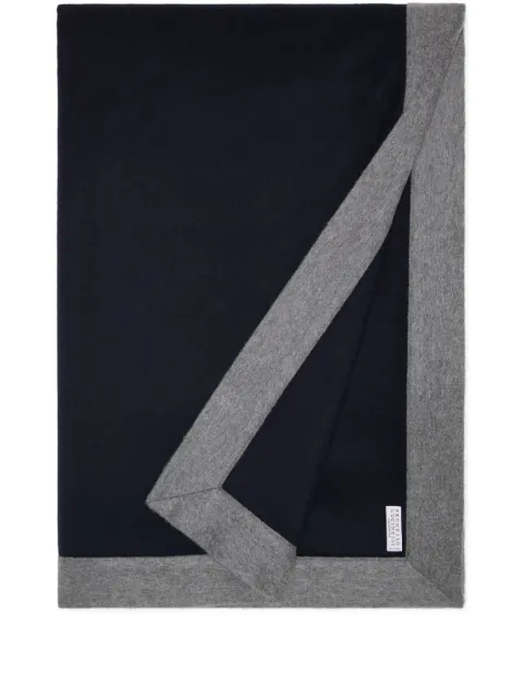 Brunello Cucinelli cashmere throw Blue MPLC90253LCH890
