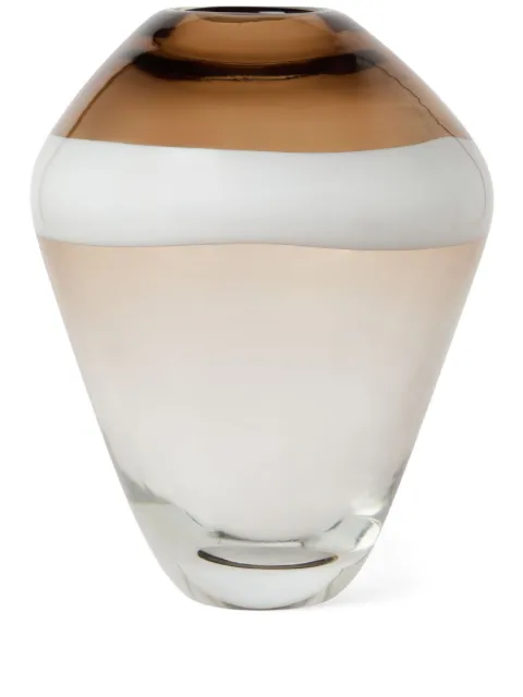 Brunello Cucinelli Murano glass vase Neutrals MLGLASS001CNAT