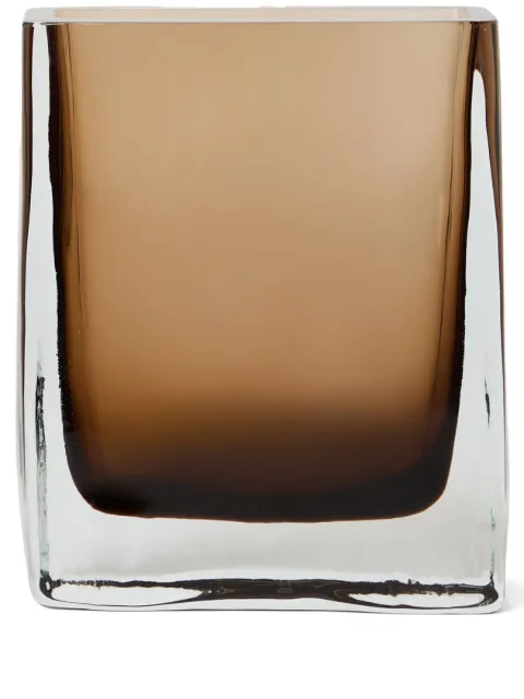 Brunello Cucinelli Murano glass vase Brown MLGLASS03BCFUMO
