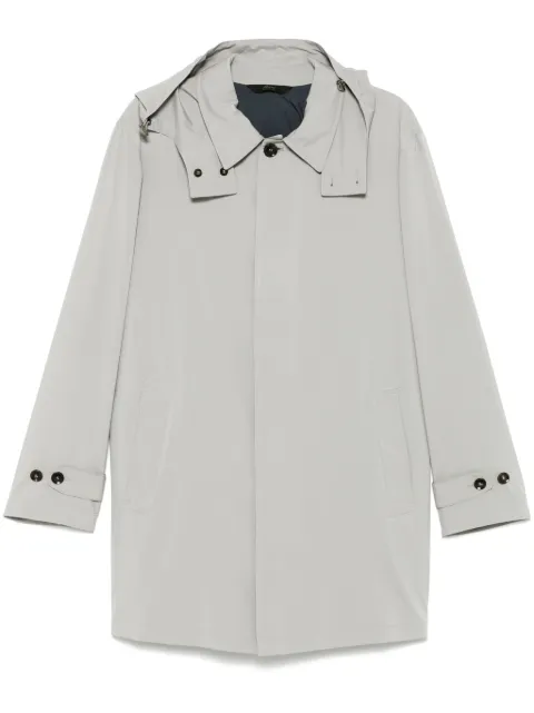 Brioni trench coat parka Grey SHNR0LPA906