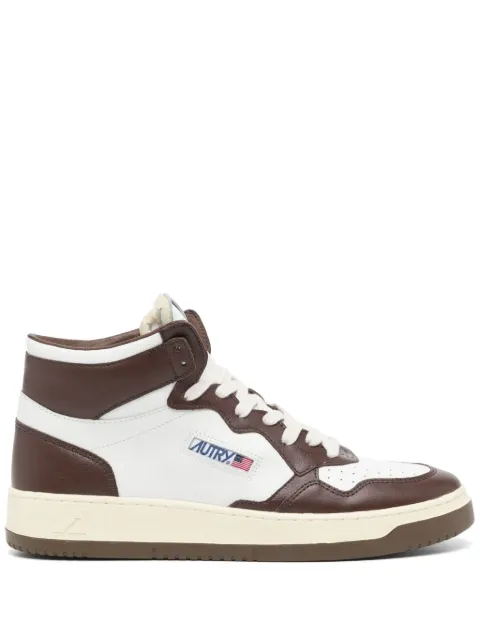 Autry Medalist high-top sneakers Brown A100AUMMWB46