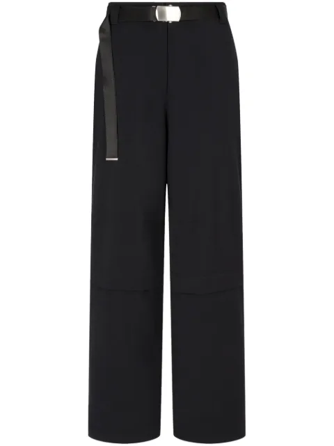TOMBOY wool belted trousers Black 9104431884