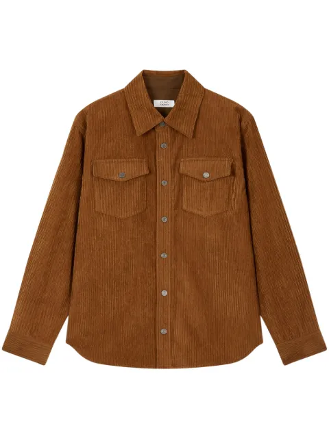 TOMBOY corduroy two-pocket shirt Brown 9104421884