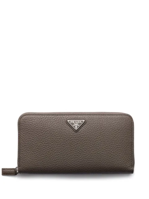Prada leather wallet Grey 2ML3172E54