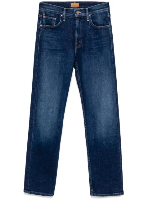 MOTHER The Mid Rise Rider Flood jeans Blue 106342219