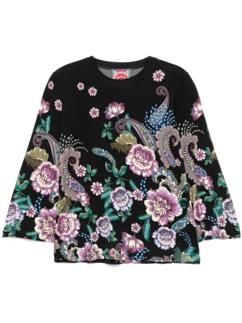 Johnny Was The Janie Favourite T-shirt Black T12024O