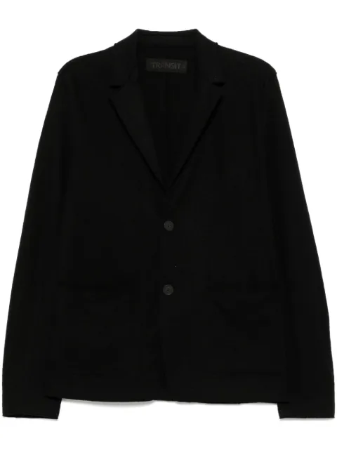 Transit single-breasted blazers Black CFUTRYK202
