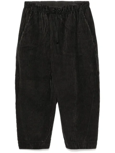 Transit corduroy trousers Black CFUTRYD135CH