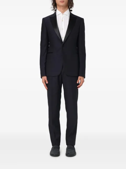 Emporio Armani single-breasted suit Blue EM000459TE11021