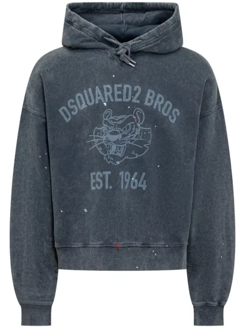 DSQUARED2 Cypro hoodie Blue S74GU0848S25030