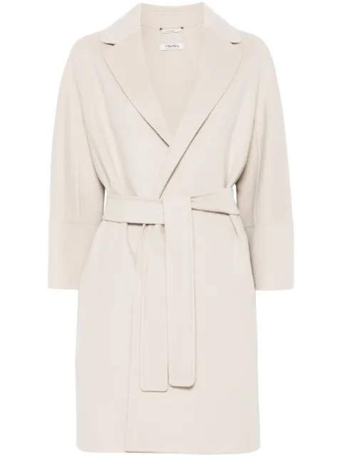 'S Max Mara belted coat Neutrals 2519011101600ARONA