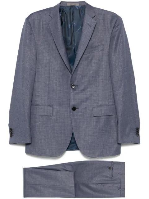 Corneliani virgin-wool suit Blue 2518284257222