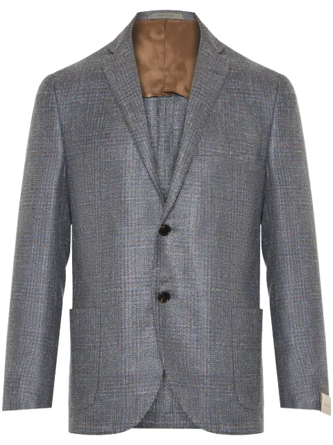 Corneliani single-breasted blazer Blue 25XG722516248