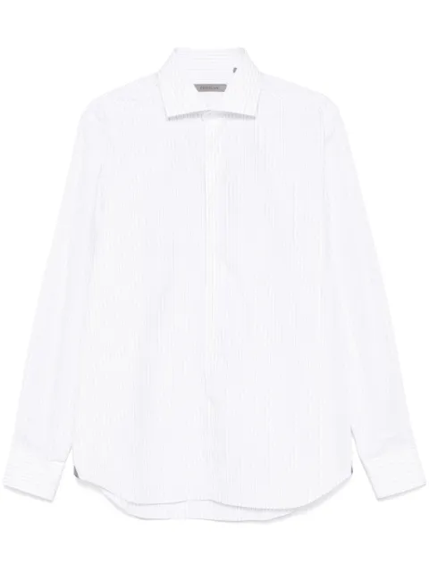 Corneliani striped shirt White 25P1002511248