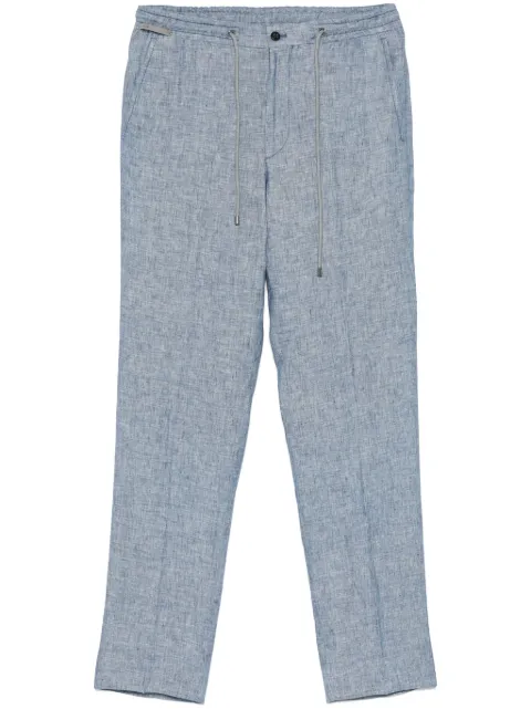 Corneliani tapered-leg trousers Blue 254L252514159