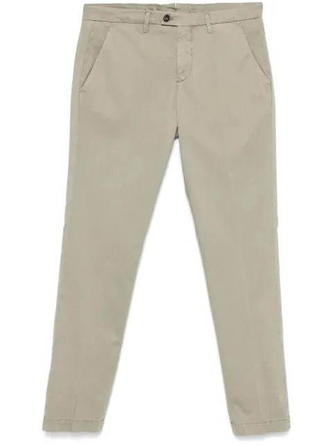 Corneliani tapered chinos Green 254ED72520129