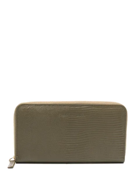 Fabiana Filippi leather wallet Green AAD224A951L1000000