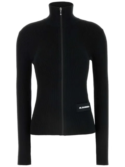 Jil Sander knitted cardigan Black J40HP0005J14639