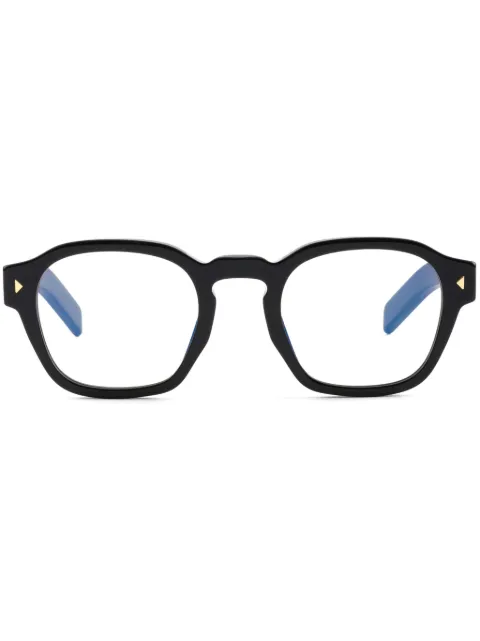 Prada Eyewear round-frame glasses Black SPRA16C49S16K
