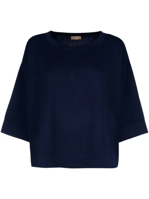 CLOUDS oversize t-shirt Blue 4210