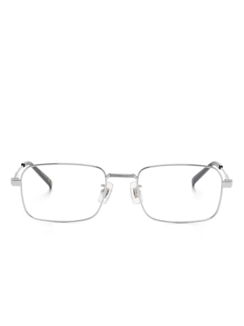 Dunhill rectangle-frame glasses Silver DU0093O