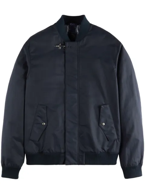 Fay hook-fastening bomber jacket Blue NAM11500170VTL