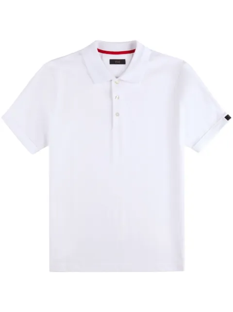 Fay cotton polo shirt White NPMB2501340UCX