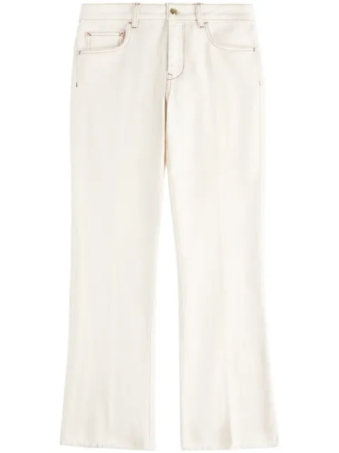 Fay cropped jeans White NTW8650520LVTY