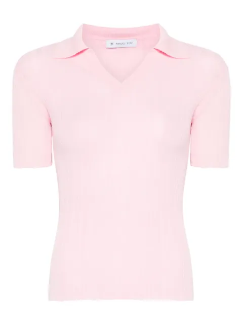 Manuel Ritz ribbed T-shirt Pink 3836MD25254051