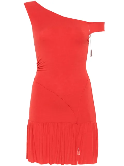 MANURÍ Coco mini dress Red MRSS25DR9CHVI45