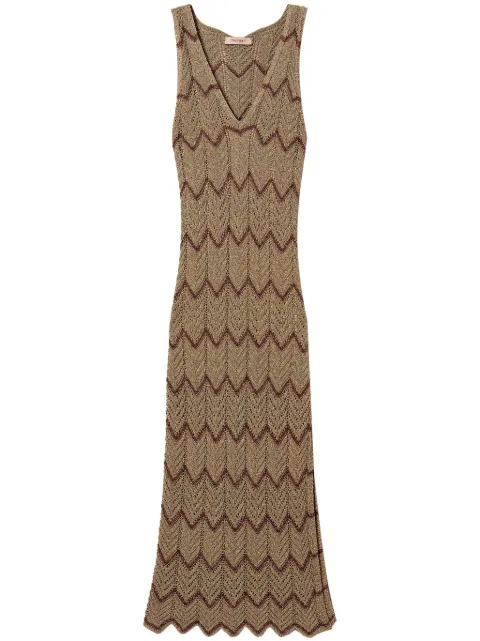 TWINSET knitted dress Brown 251TT3197