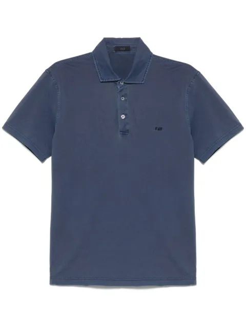 Fay jersey polo shirt Blue NPMB250143TUY1