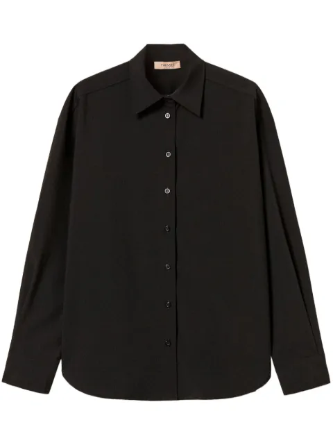 TWINSET wool-blend shirt Black 251TQ2030