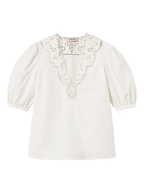 TWINSET broderie-anglaise blouse White 251TT2335
