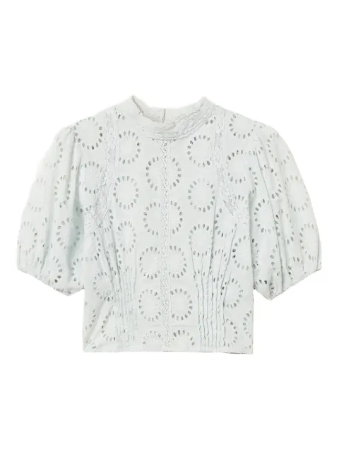 TWINSET cut-out blouse Neutrals 251TT2366