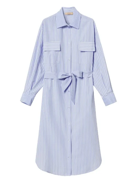 TWINSET striped shirtdress Blue 251TF2041