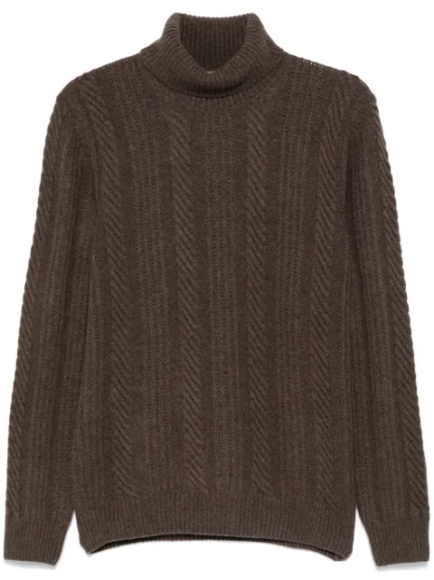 Corneliani turtleneck sweater Brown 9425135