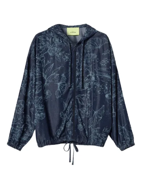 TWINSET printed jacket Blue 251AQ2110