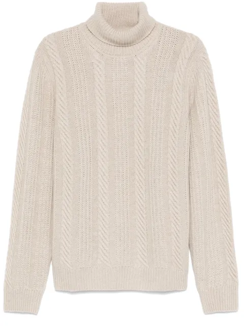 Corneliani turtleneck sweater Neutrals 9425135