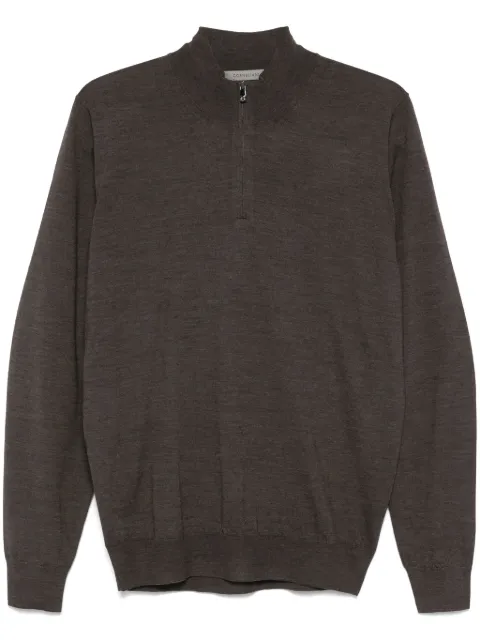 Corneliani wool sweater Brown 9425126