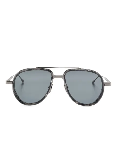 Thom Browne Eyewear pilot-frame sunglasses Grey UES929AG0003