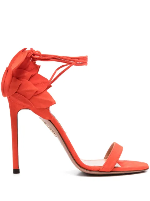 Aquazzura Hibiscus sandals Red HIBHIGS0SUE
