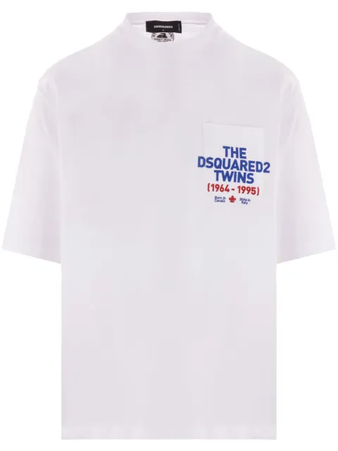 DSQUARED2 Twins T-shirt White S74GD1407S23009