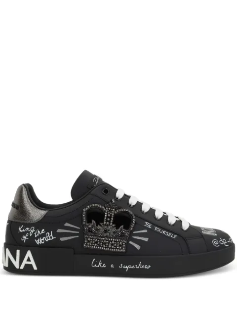 Dolce & Gabbana Portofino sneakers Black CS1760AZ268
