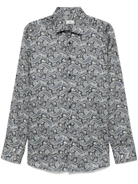 ETRO paisley-print shirt Blue MRIB000199SA5E9